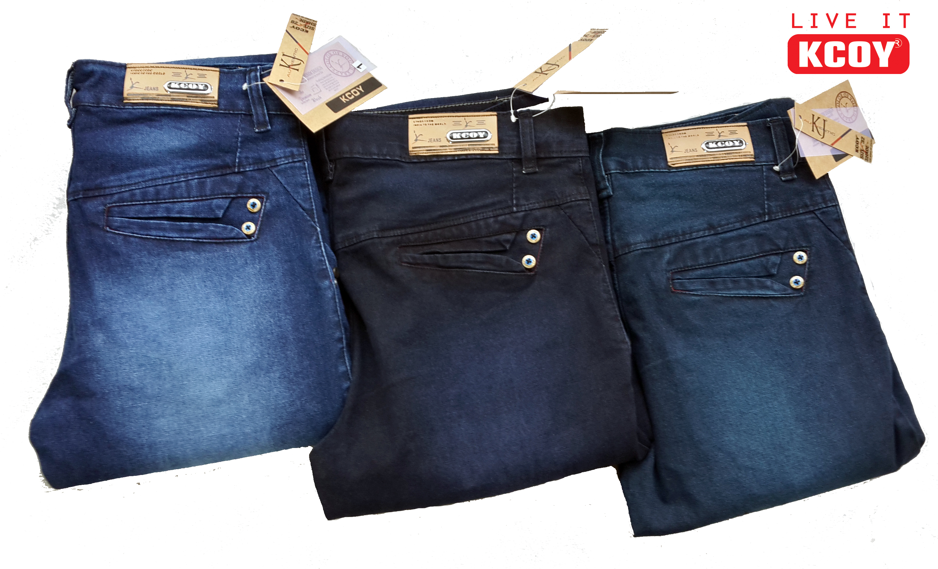 Denim Kcoy Jeans Cotton Lycra