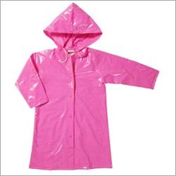 बच्चों का गुलाबी वर्षा कोट