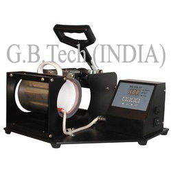 GBT Single Mug Heat Press Machine - 350W Power, 380x350x320mm Size | 340-430°C Temperature Range, Intelligent Control System, UL Safety Certified