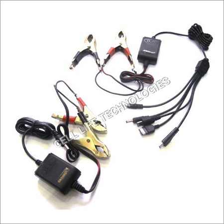 DC Charger - PVC Material, Input Voltage 12 V DC, Output Voltage 5-6 V DC / Lightweight, Damage Resistant, Fine Finish, 1 Year Warranty