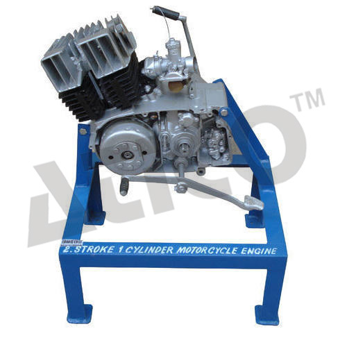 2 Stroke 1 Cylinder Motor Cycle Engine