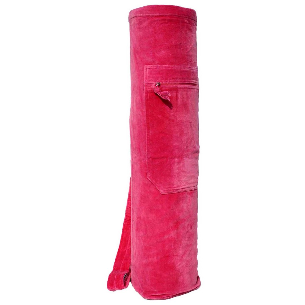 YMB-124 Pink Velvet Mat Bag
