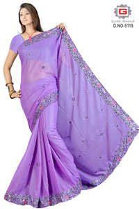 Georgette Fancy Saree