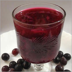 काले अंगूर का फल पेय आधार