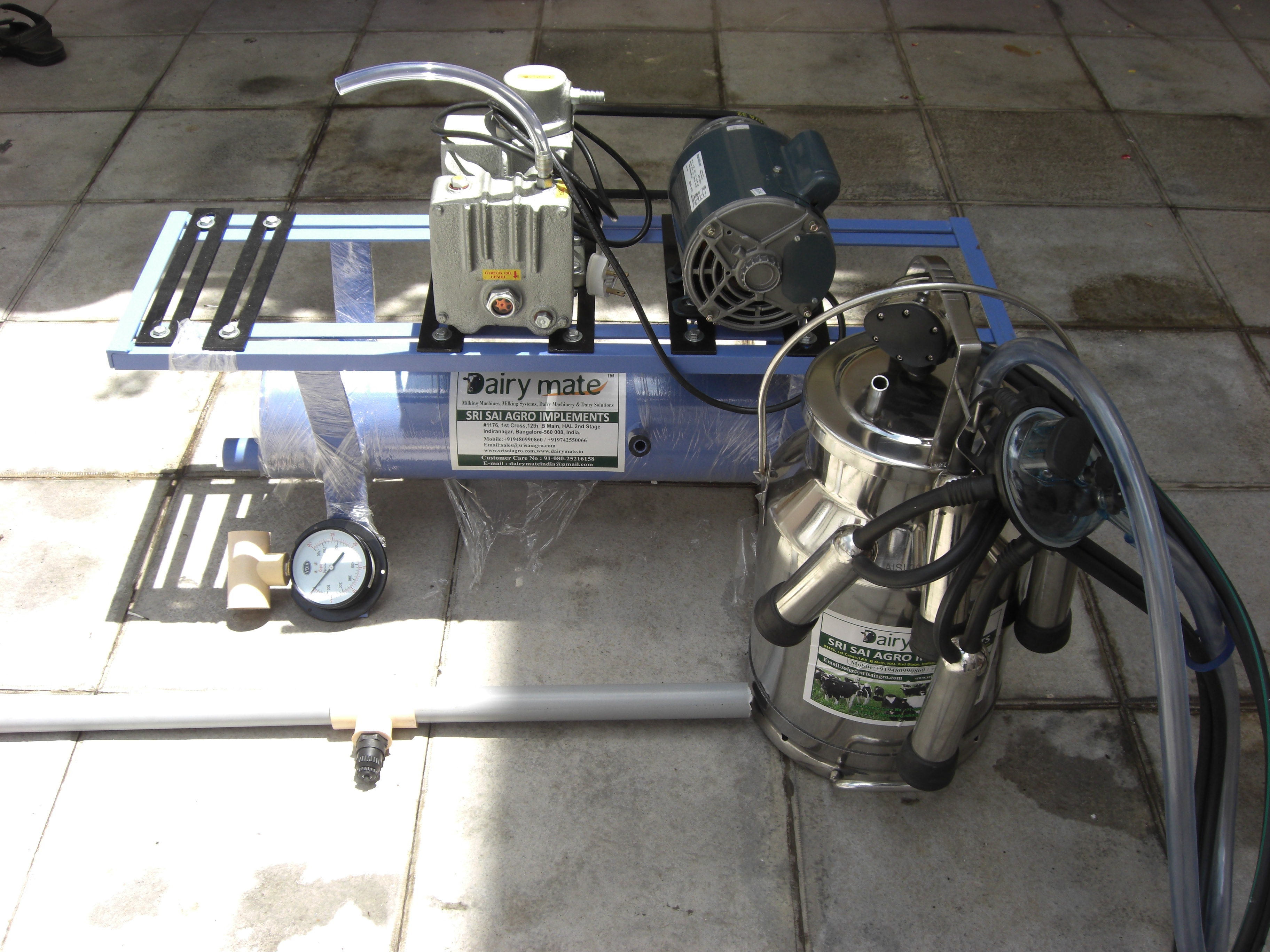 Stainless Steel Single Can Fixed Type Motor Operated