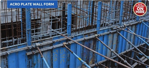 Acro Plate Wall Form Application: Construction