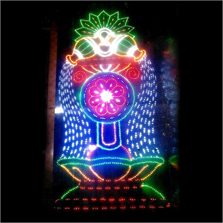 Blue And Red And Pink Led Decorative Light