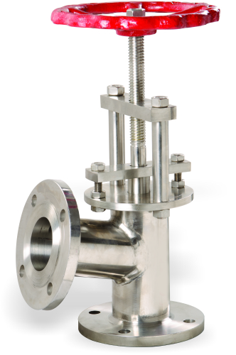 Flush Bottom Valve Flanged Ends Application: Industrial