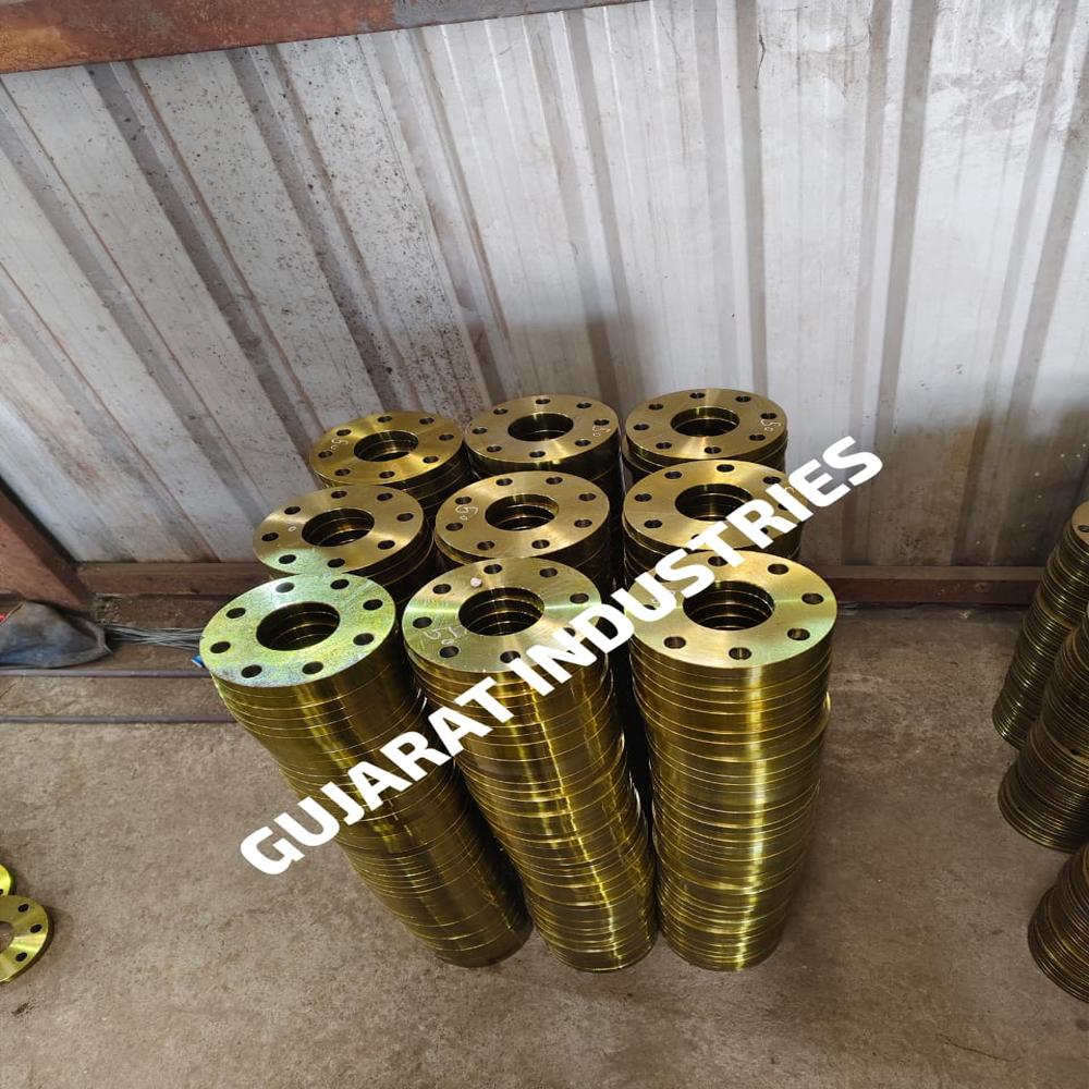 गोल्ड येलो एच टेबल एमएस फ्लेंज