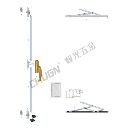 शीर्ष लटके हुए खिड़की जो बाहरी ओर खुलती है