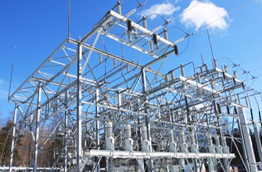 132 KV उपकेंद्र संरचना