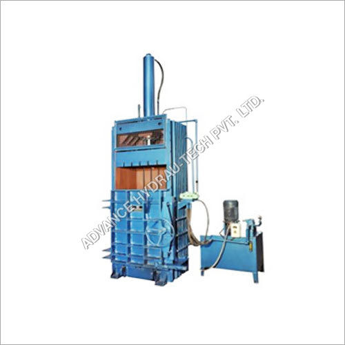 Single Cylinder Vertical Plastic Baler