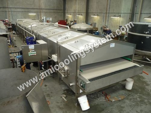 Water Spray Cooling Tunnel - General Use: Industrial