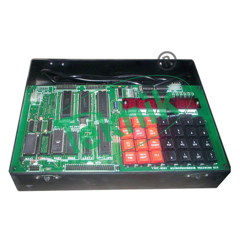 Microprocessor Training Kit - 8085 CPU at 6.144 MHz, 64K Memory Expansion | Inbuilt Power Supply, RS-232C Interface, Timer/Counter, Hex Key Pad & Serial Modes, User-Definable Memory Mapping, Powerful Monitor Program, Upload/Download File Facility