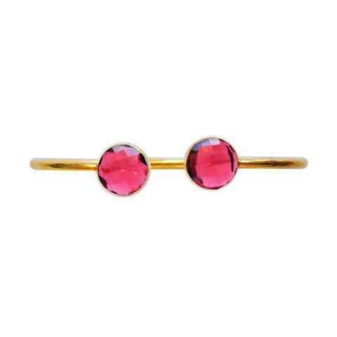 Fashion Ruby Hydro Gemstone Bracelete