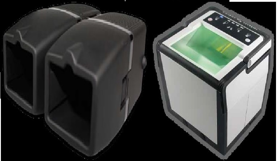 Uid Kit - 12x10x6 Inches, Gray | Portable Biometric Kit With Fingerprint & Iris Scanners, 4-hour Battery Life, Secure Data Handling, Fast Enrollment, Easy To Use