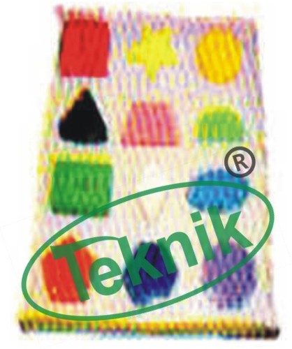 Shapes Sorter Moulds (Plastic) - Micro Teknik Geometrical Moulds, Ideal for Mathematical Applications and Shape Sorting with Clay