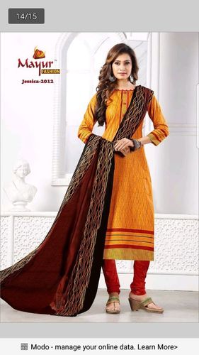 कपास के ड्रेस मटेरियल्स