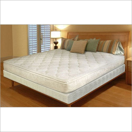 Spring Latex Mattress - Latex Material , Customized Size , Off White & Cream Jacquard Fabric , 30-40 mm Thickness , 8-Year Warranty , Extreme Comfort & Tear Resistance