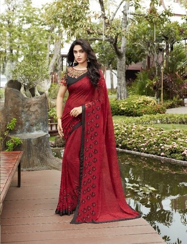Georgette Sanskar Shaily Saree
