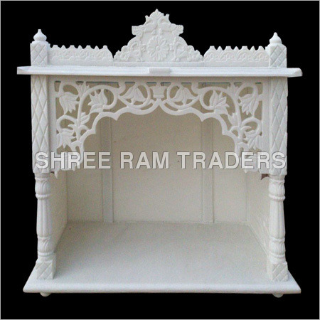 हस्तनिर्मित संगमरमर का मंदिर