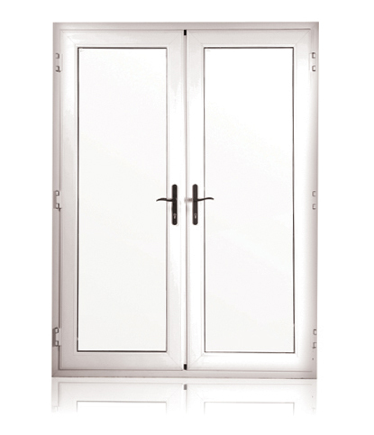 UPVC डबल दरवाजे