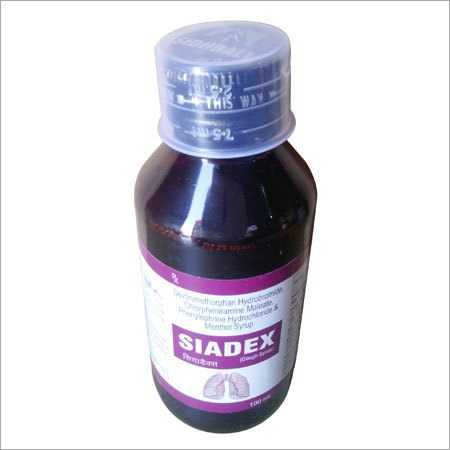 Siadex Cough Syrup External Use Drugs