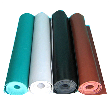 रबड़ की चादरें