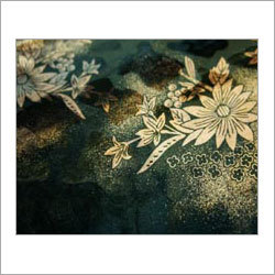 प्रिंटेड एम्बॉस्ड फैब्रिक