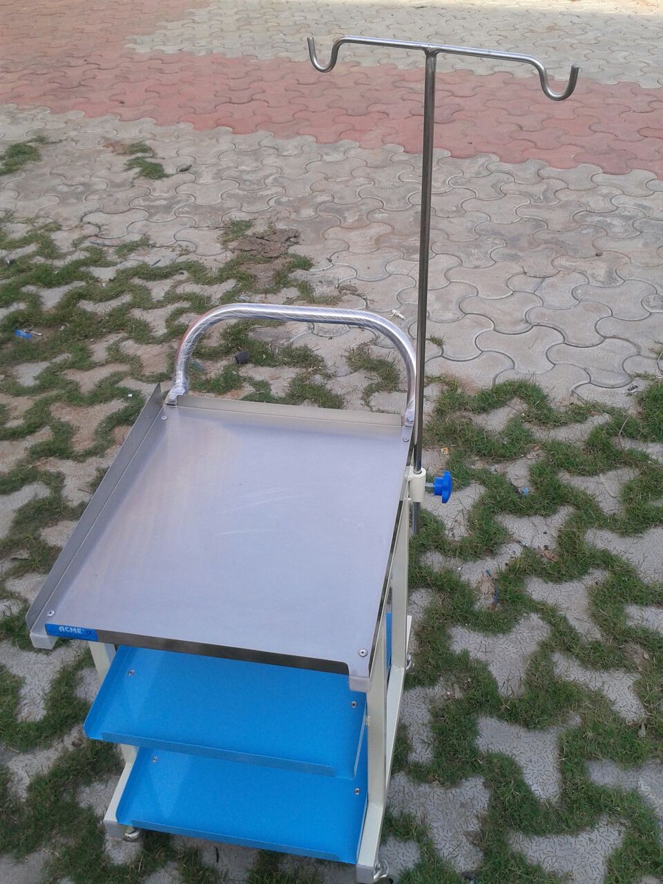 Ecg Trolley - Dimension (L*w*h): 625 Mm X 450 Mm X 475 Mm Millimeter (Mm)