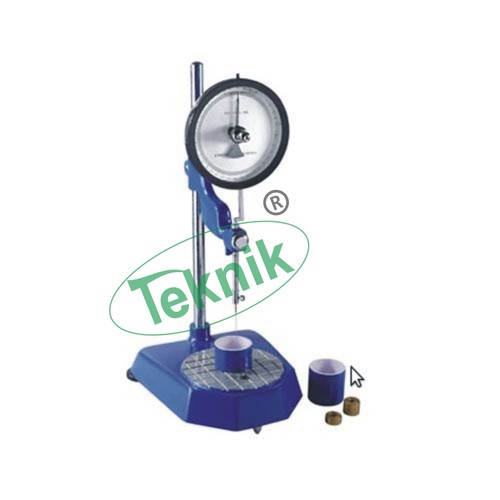 Standard Penetrometer - Gunmetal Cone with Hardened Steel Tip, 1/10 mm Graduated Dial | Asphalt Testing Equipment with Slipping Clutch and Automatic Timer