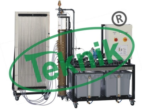 Depth Filtration - Sand Filter 200mm OD x 150mm ID x 1660mm H | 20 Tube Manometers, Raw & Backwash Pumps, Adjustable Filter Velocity