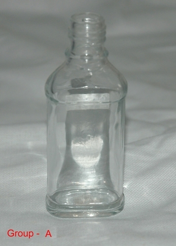 Transparent Colors Glass Beverage Bottle