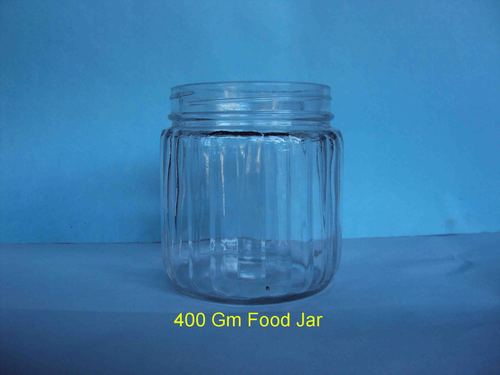 Round Glass Jar - Color: Transparent Colors