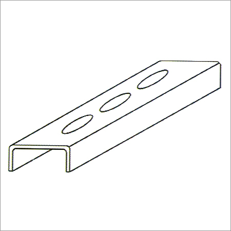 Slotted C Channel - High-Strength Aluminum, 2x4 Inches, Durable and Versatile Design