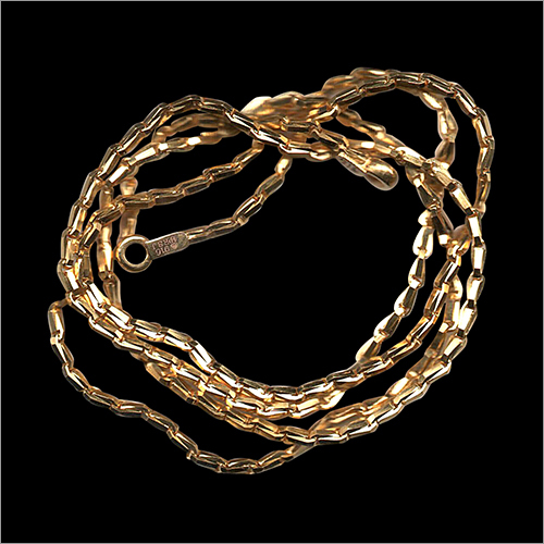 सोने की प्लेटेड चेन