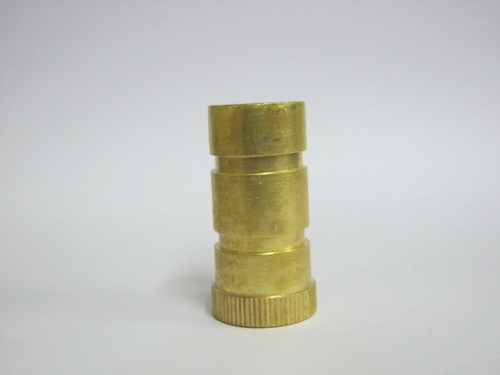 Round Brass Close End Insert