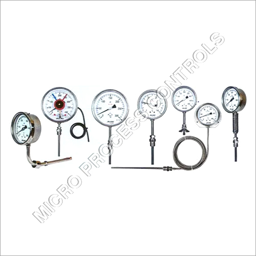 गैस भरा तापमान गेज