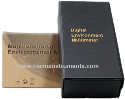 Anemometer With Temperature, Humidity, Light, And Sound Level Measurement