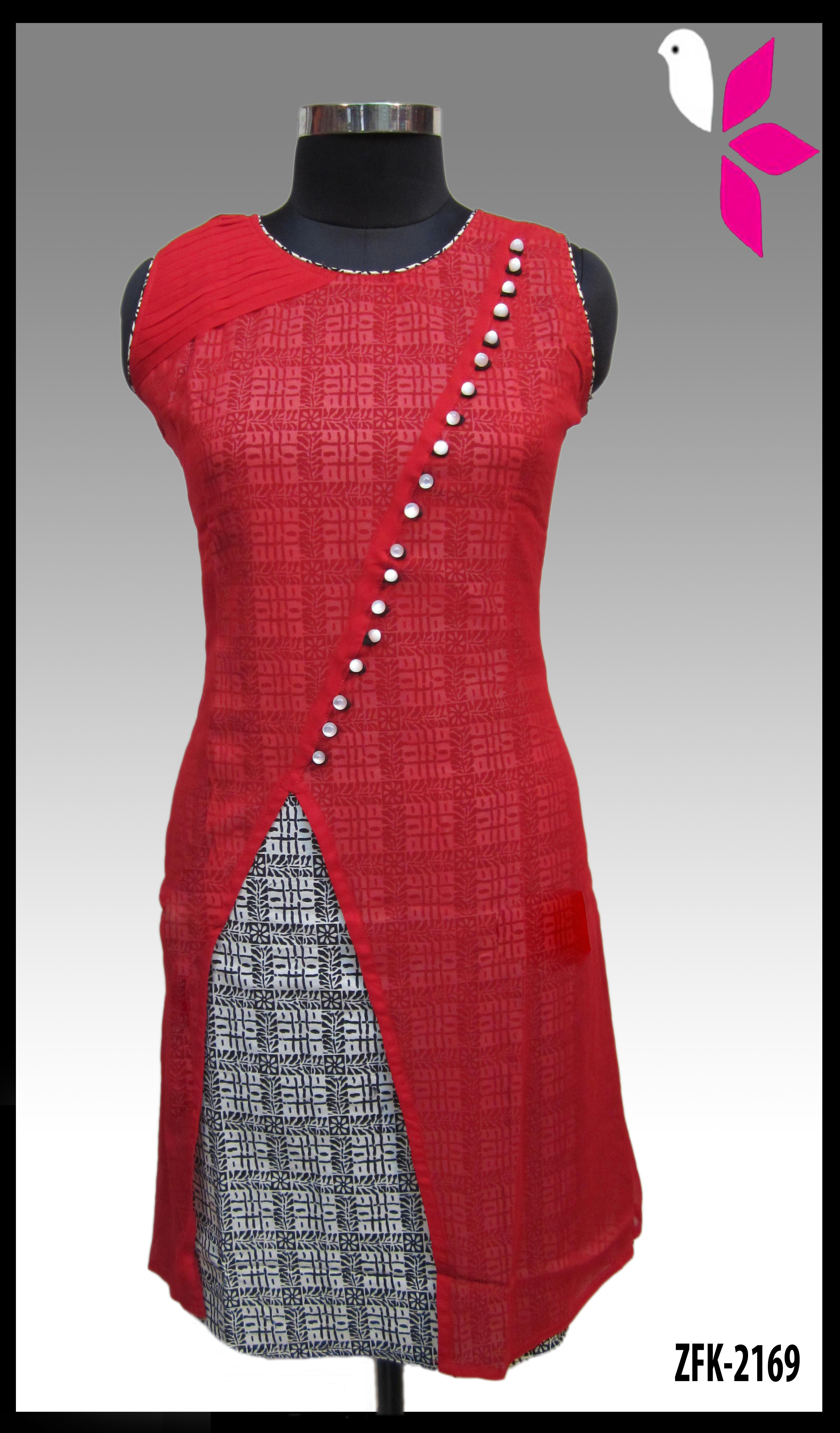 Georgette Designer Kurti
