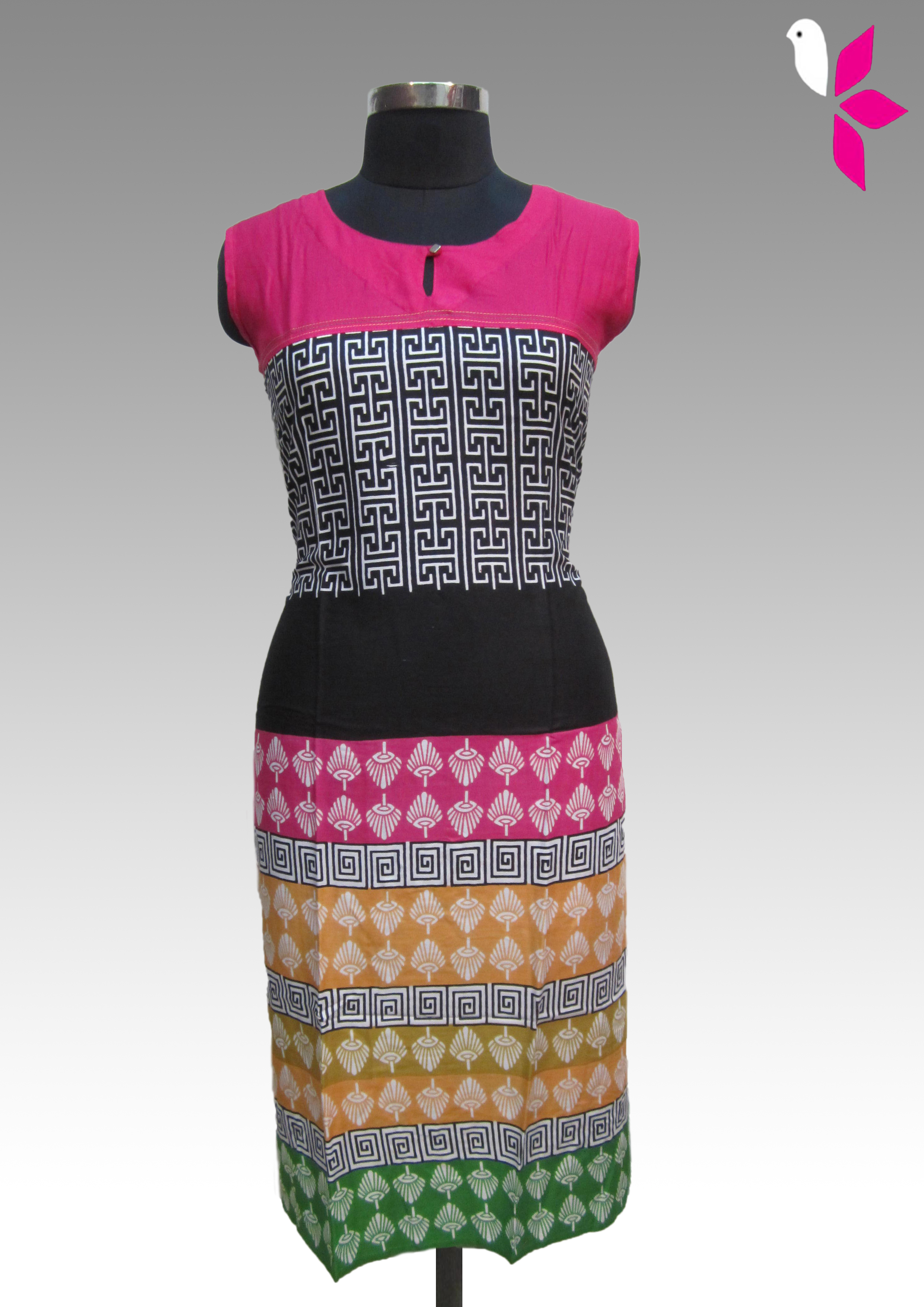 Rayon Printed Kurti