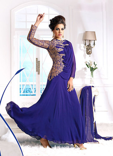 नीला रंग सलवार कमीज