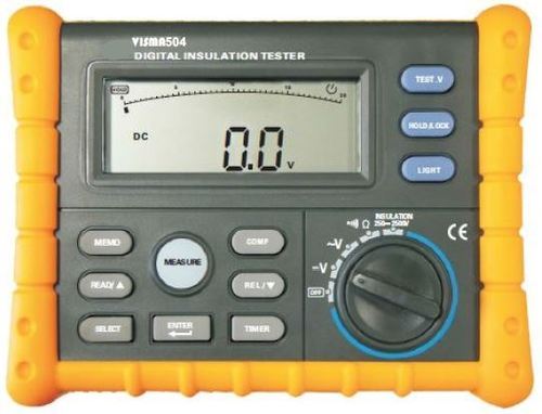 डिजिटल इंसुलेशन टेस्टर्स 2.5 केवी - 100 जी ओम