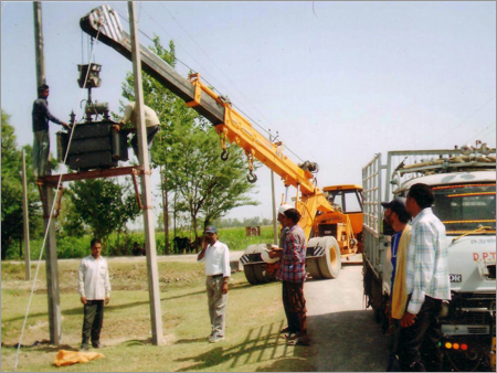 ट्रांसफार्मर स्थापना