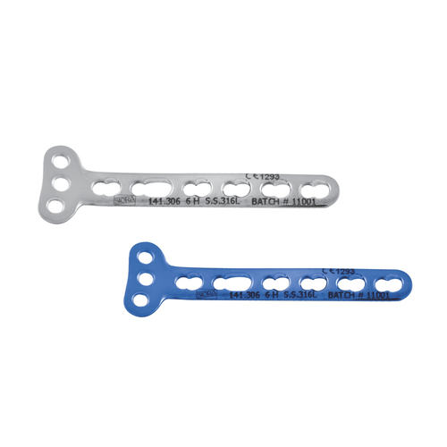 लॉकिंग टी प्लेट दाहिनी कोण वाली