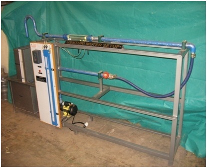 वेंट्यूरीमीटर सेटअप