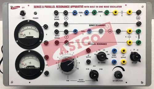 LCR Resonance Circuit - Built-in Sine Wave Oscillator 100Hz-100kHz | 1 Year Warranty, 3 Resistances, 3 Capacitors, 1 Inductance, Series or Parallel Configuration