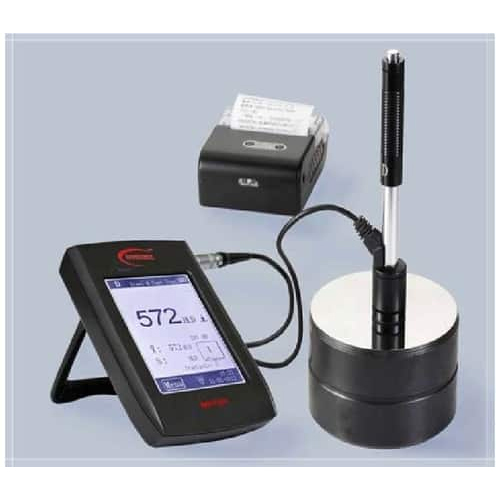 MHT200 - 130mm x 86mm x 28mm | Compact, Wireless Digital Portable Hardness Tester with Touch Screen and LCD Display