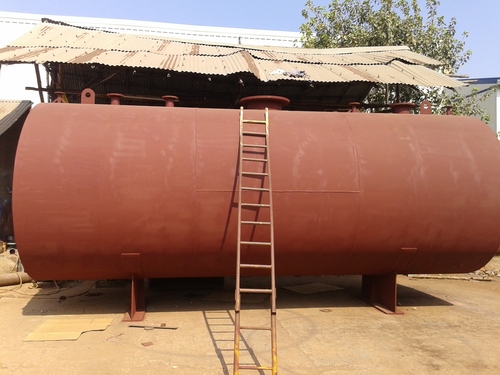 Storage Tank - MS/S.S. 304, Custom Diameter & Length, Corrosion Resistant, Pressure Tested, Insulated Option