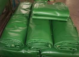 HDPE Tarpaulin Sheet - Customizable Size, Green Color | Lightweight, Glossy Finish, Tear Resistant, Weather Proof, Single Layer, Laminated Design